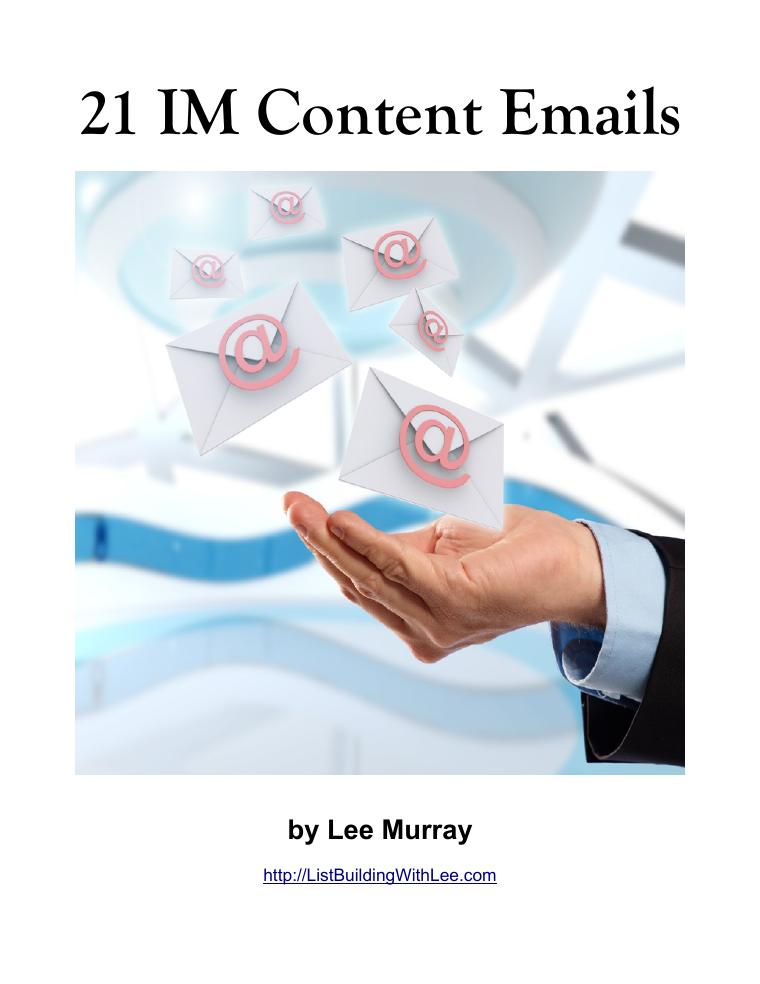 49 Internet Marketing Promo Emails document preview