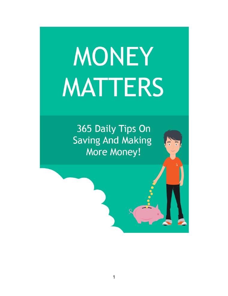 Money Matters document preview