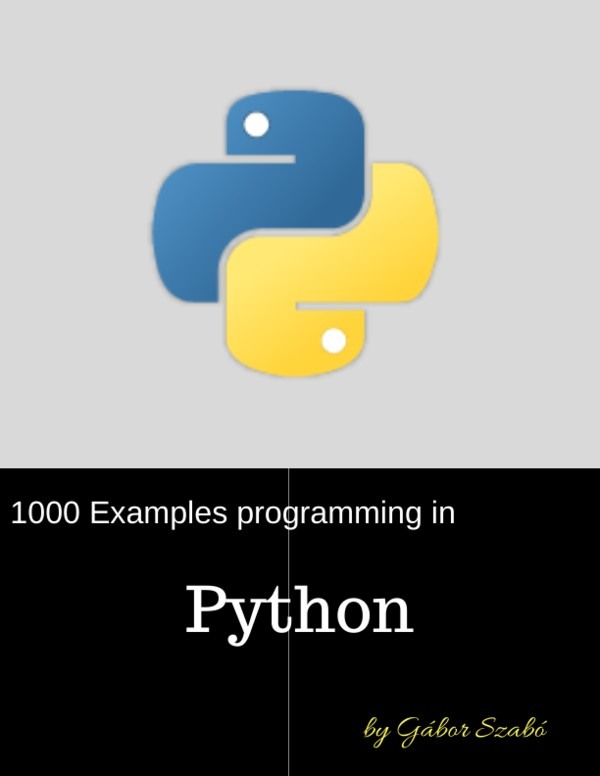 1000 Examples in Python Programming document preview