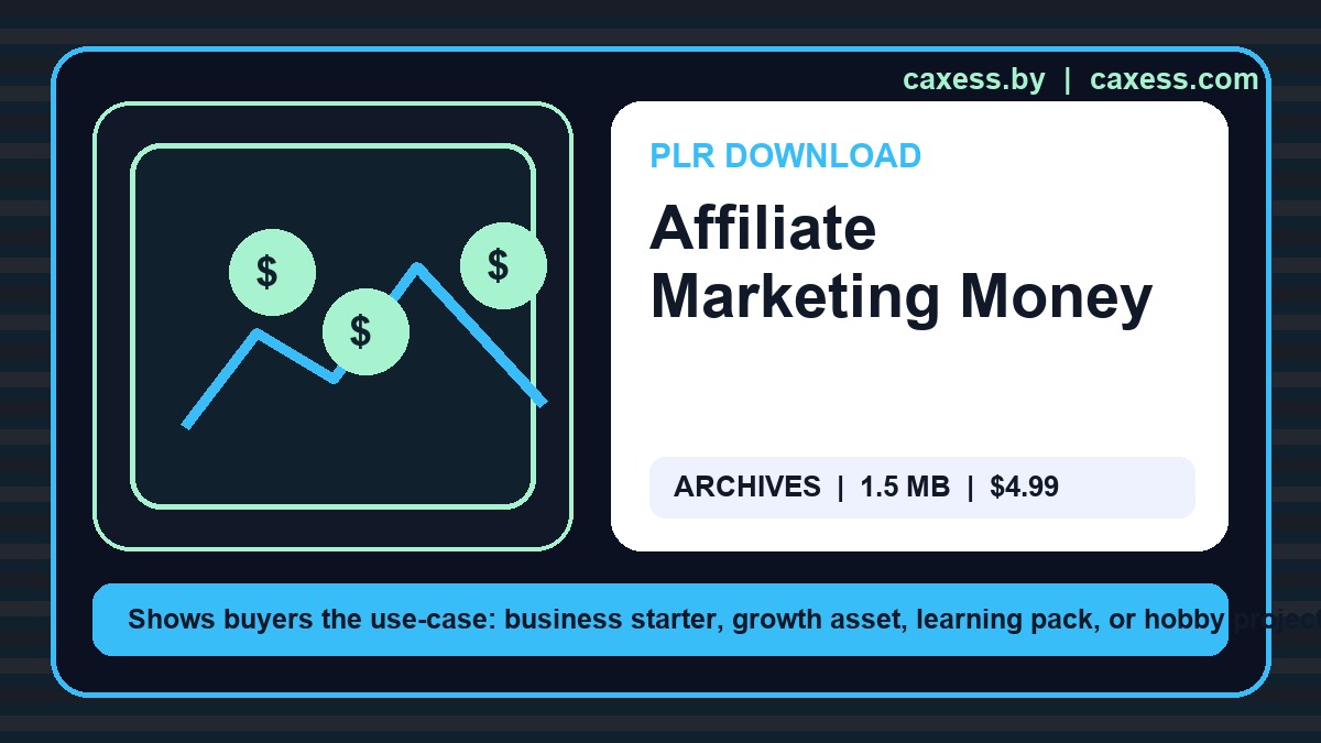 Affiliate Marketing Money document preview