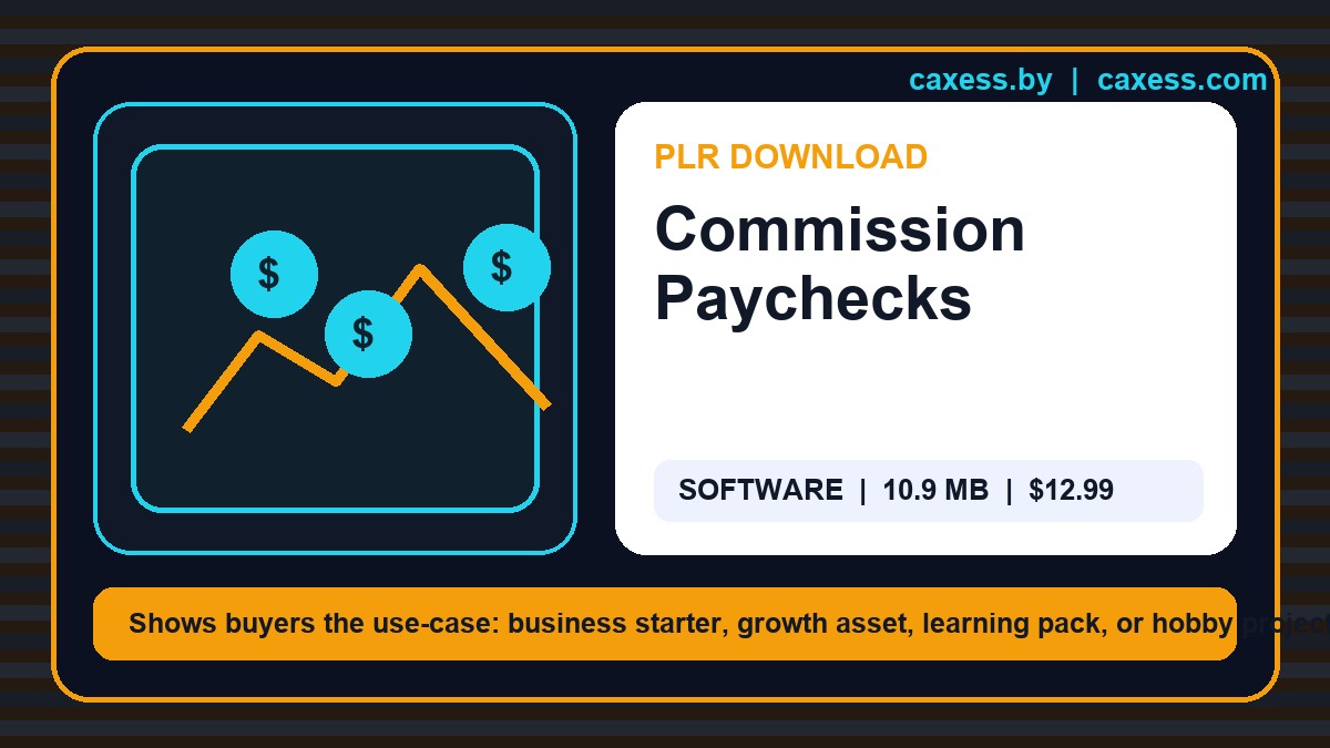 Commission Paychecks document preview