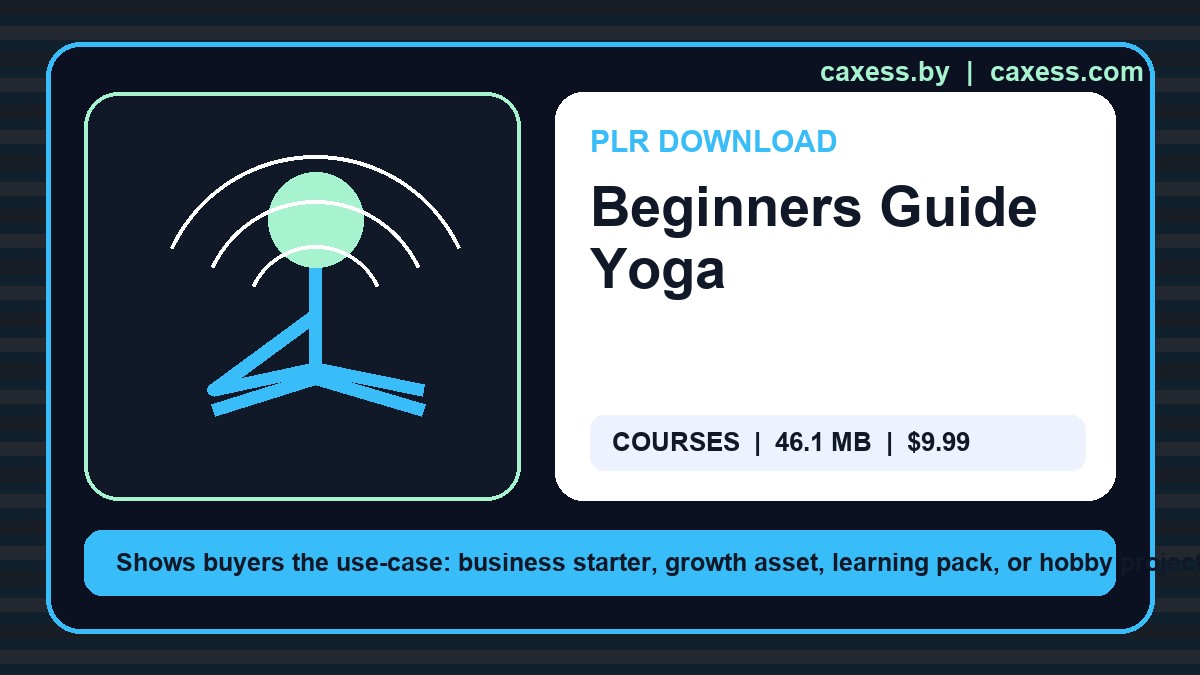Beginners Guide Yoga document preview