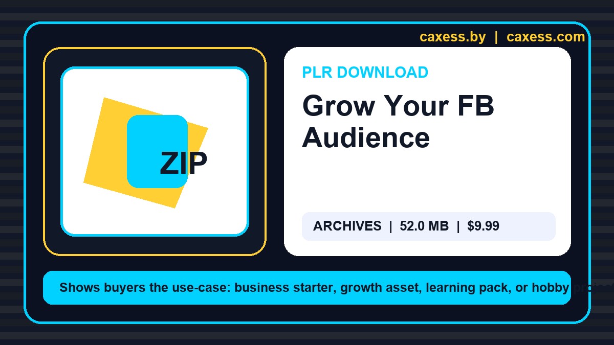 Grow Your FB Audience document preview