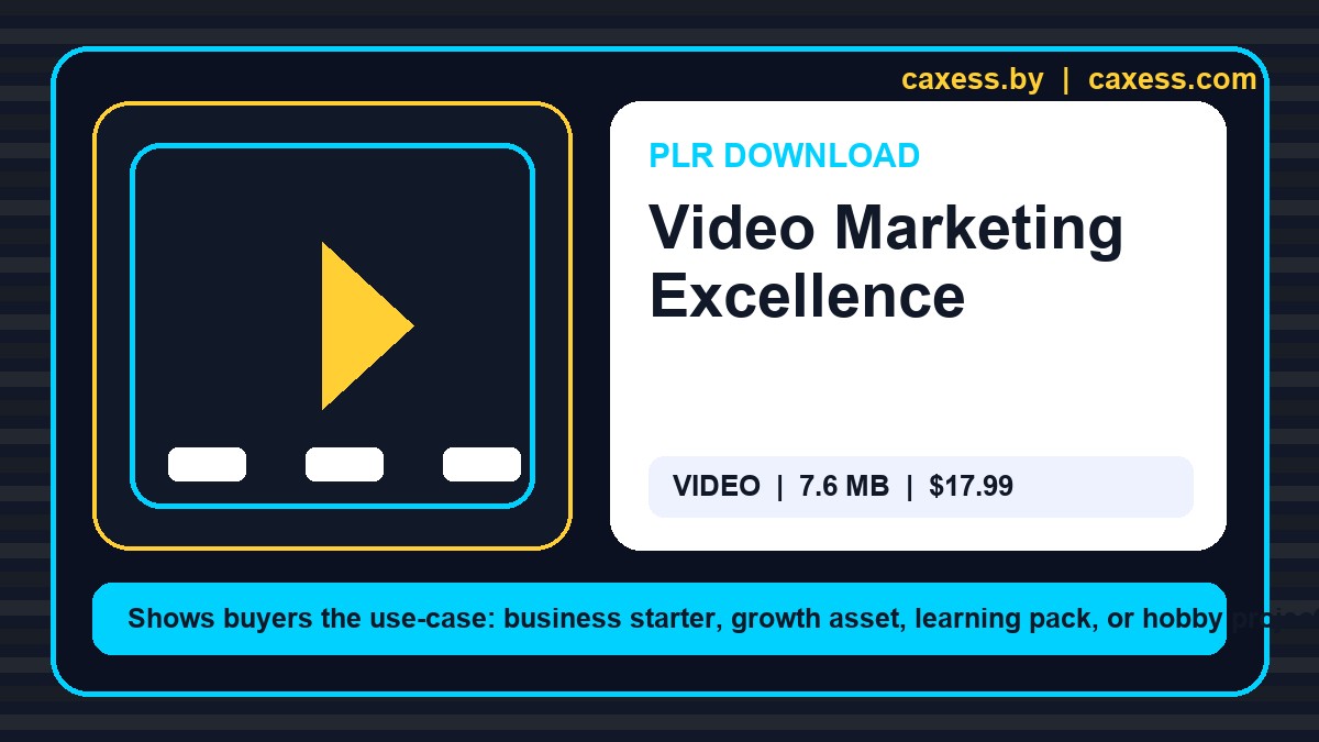 Video Marketing Excellence video preview