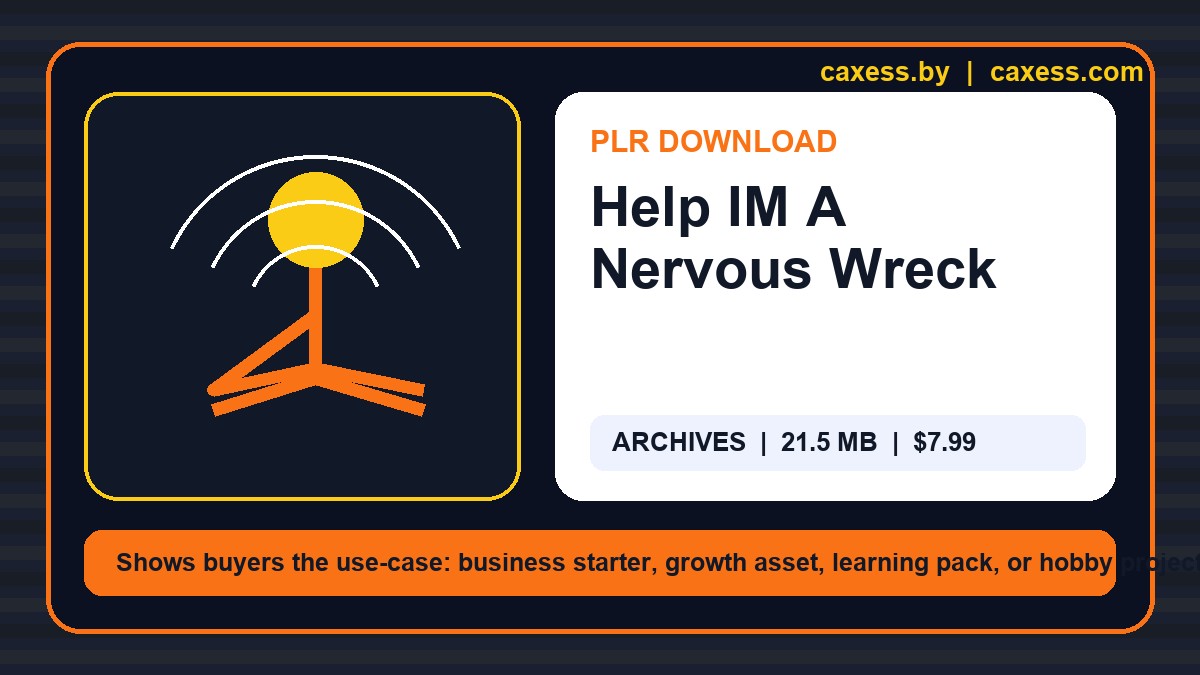 Help IM A Nervous Wreck document preview