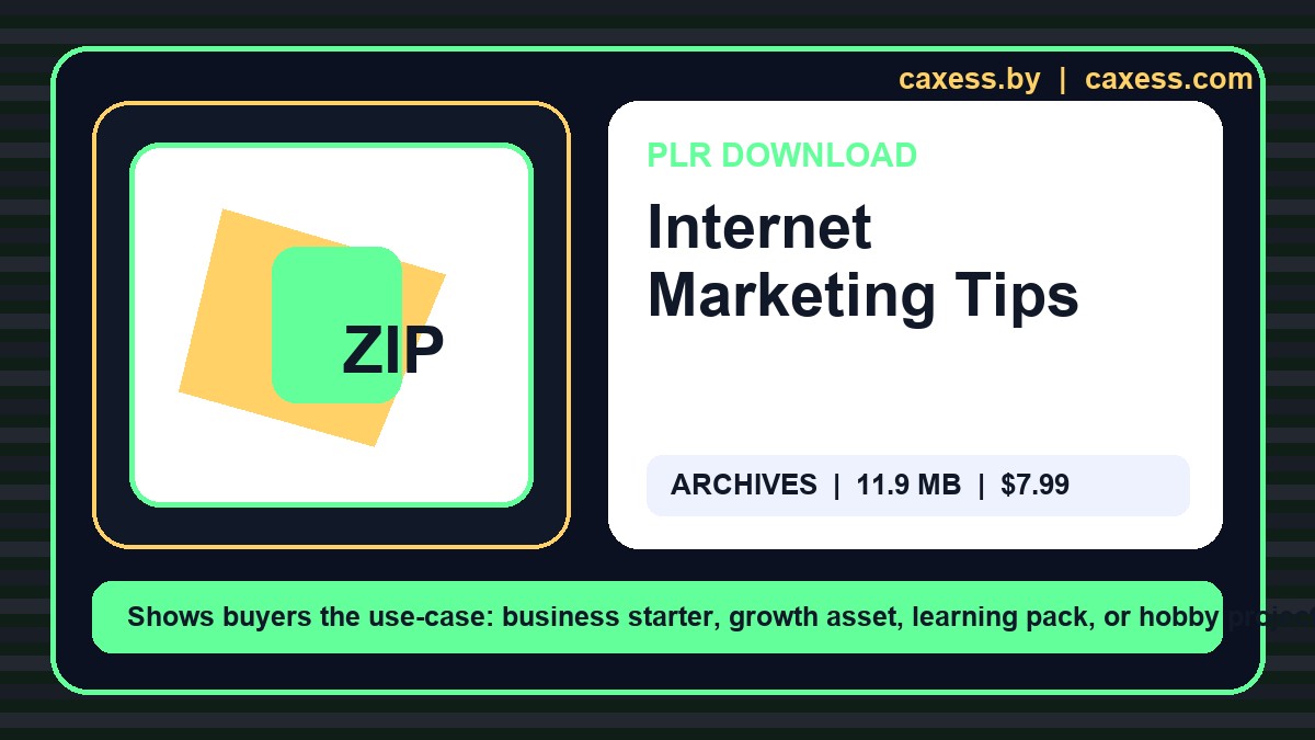 Internet Marketing Tips document preview